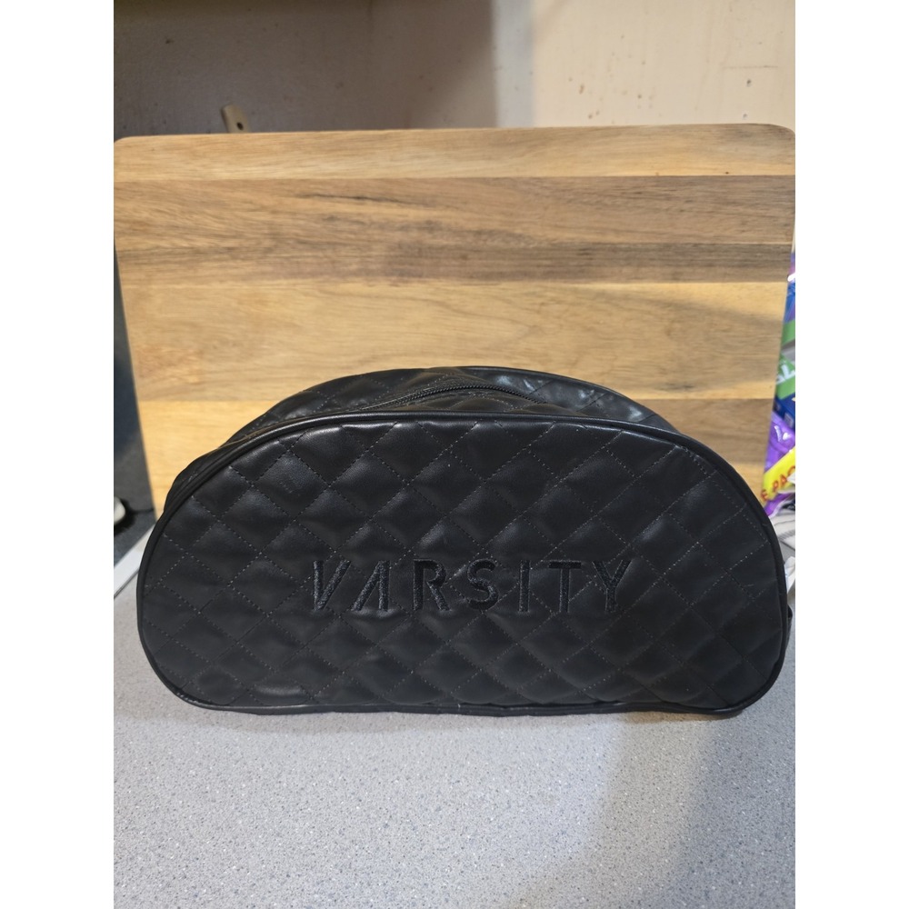 Varsity Spirit Brand Large Black Makeup Bag